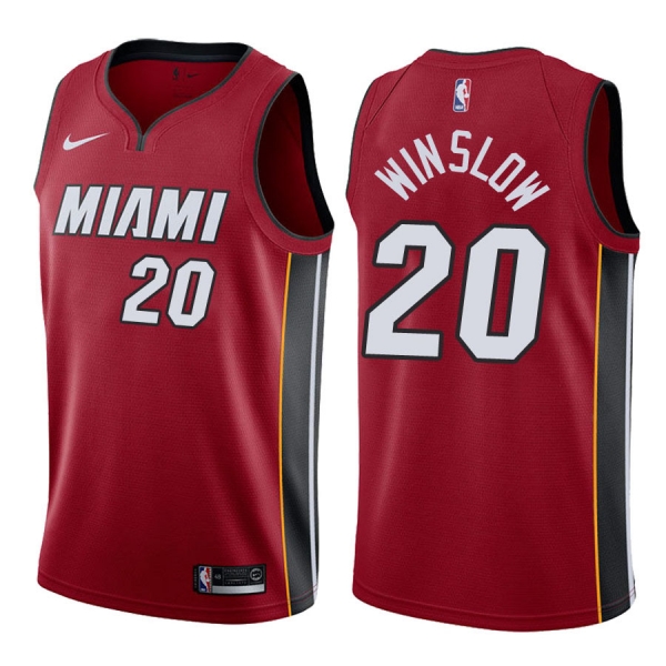 Miami Heat #20 Justise Winslow Statement Jersey