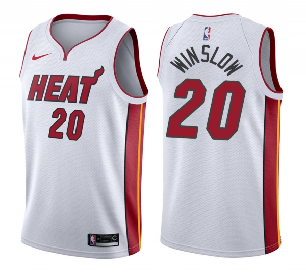 Miami Heat #20 Justise Winslow Association Jersey