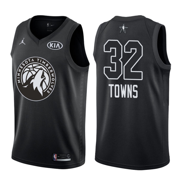 Minnesota Timberwolves #32 Karl-Anthony Towns All-Star Jersey