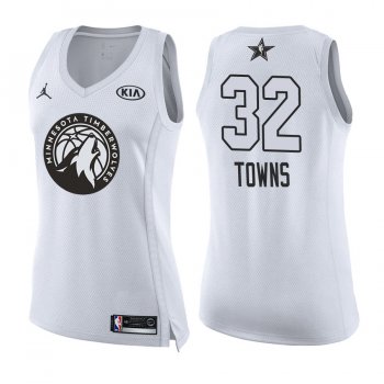 Women's Minnesota Timberwolves #32 Karl-Anthony Towns All-Star Jersey