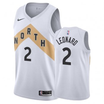 Toronto Raptors #2 Kawhi Leonard City Jersey