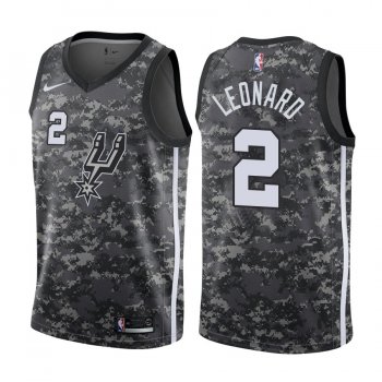 San Antonio Spurs #2 Kawhi Leonard City Jersey