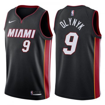 Miami Heat #9 Kelly Olynyk Icon Jersey