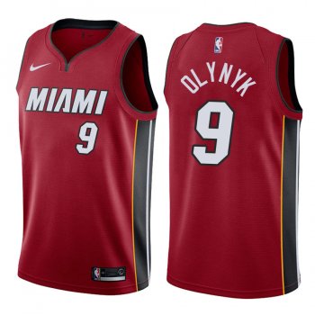 Miami Heat #9 Kelly Olynyk Statement Jersey