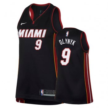 Women's Miami Heat #9 Kelly Olynyk Icon Jersey