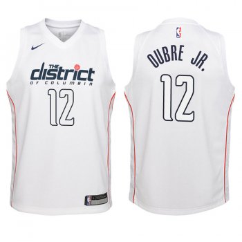 Youth Washington Wizards #12 Kelly Oubre Jr. City Jersey