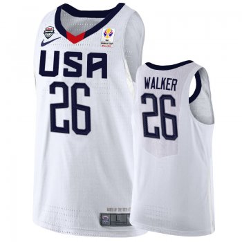 USA Team #26 Kemba Walker FIBA Basketball World Cup Jersey