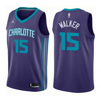 Charlotte Hornets #15 Kemba Walker Statement Jersey