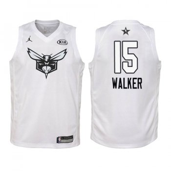 Youth Charlotte Hornets #15 Kemba Walker All-Star Jersey