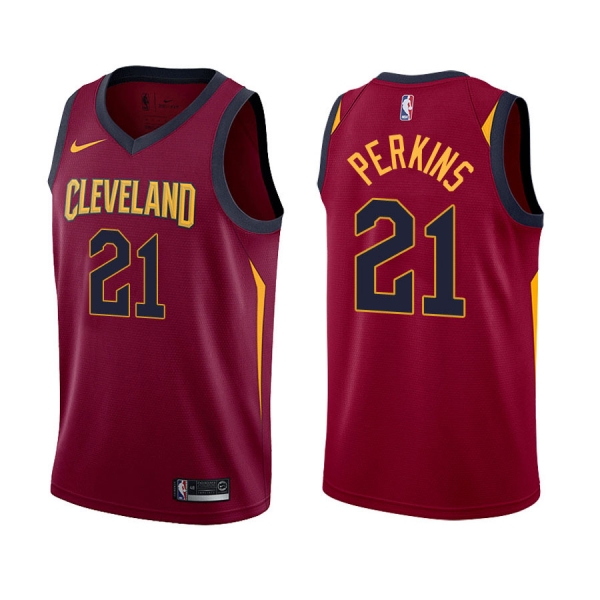 Cleveland Cavaliers #21 Kendrick Perkins Icon Jersey