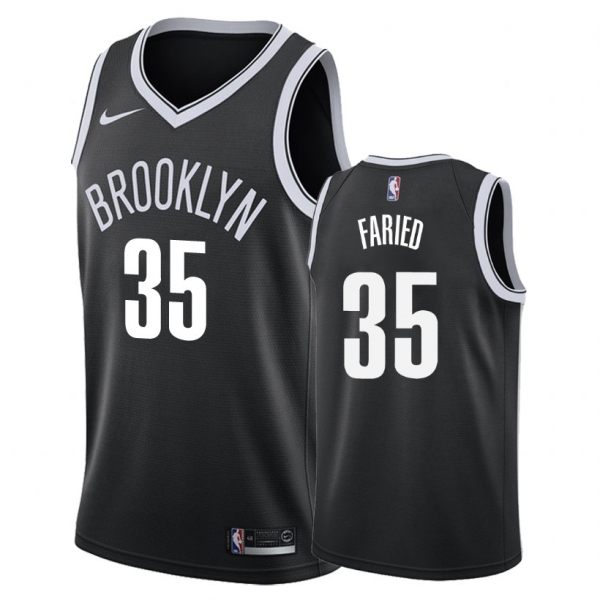 Brooklyn Nets #35 Kenneth Faried Icon Jersey