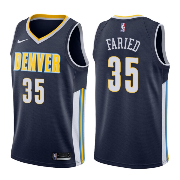 Denver Nuggets #35 Kenneth Faried Icon Jersey