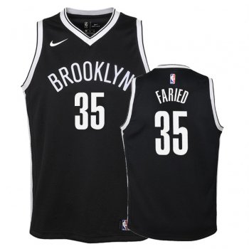 Brooklyn Nets #35 Kenneth Faried Icon Jersey