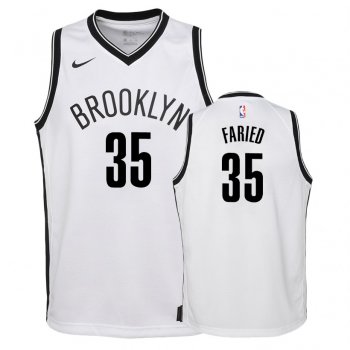 Brooklyn Nets #35 Kenneth Faried Association Jersey