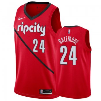 Portland Trail Blazers #24 Kent Bazemore Earned Jersey