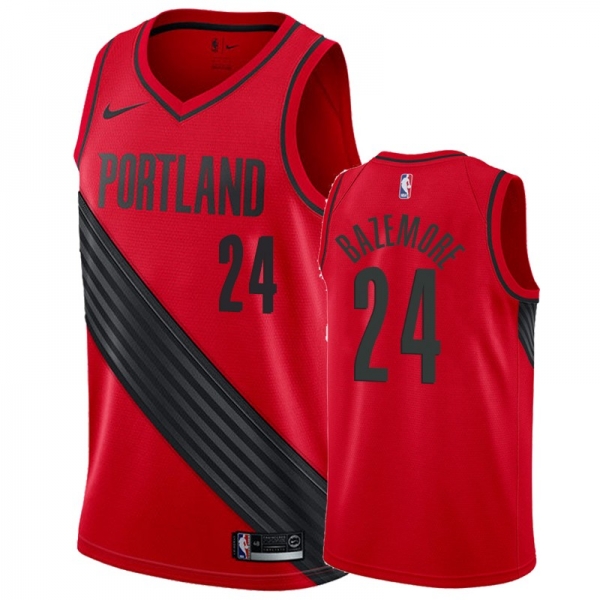 Portland Trail Blazers #24 Kent Bazemore Statement Jersey