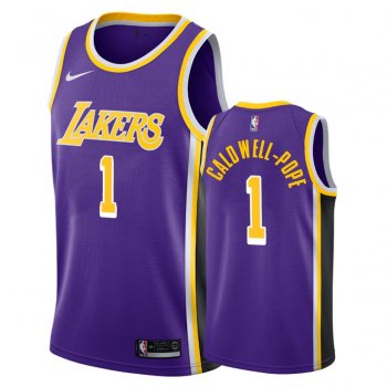 Los Angeles Lakers Kentavious Caldwell-Pope #1 Purple 2018-19 Statement Jersey