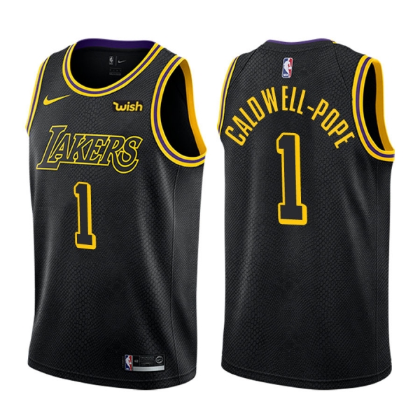 Los Angeles Lakers #1 Kentavious Caldwell-Pope City Jersey