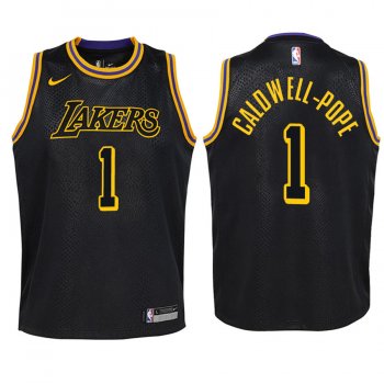 Youth Los Angeles Lakers #1 Kentavious Caldwell-Pope City Jersey