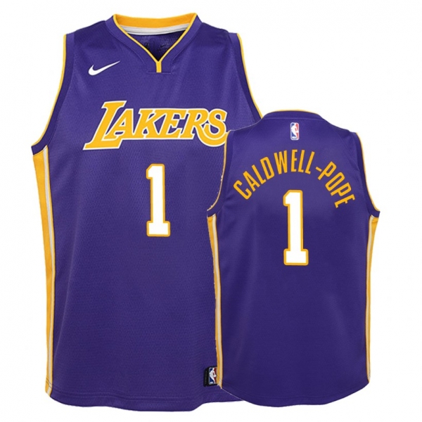 Youth Los Angeles Lakers #1 Kentavious Caldwell-Pope Statement Jersey