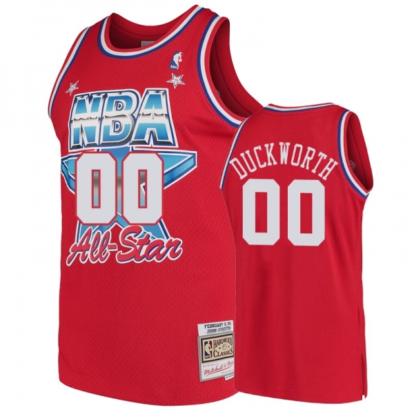 Portland Trail Blazers #00 Kevin Duckworth Hardwood Classics Jersey