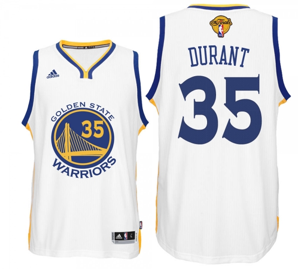 Golden State Warriors #35 Kevin Durant Home Jersey