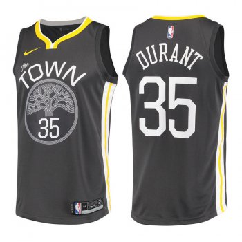 Golden State Warriors #35 Kevin Durant Statement Jersey