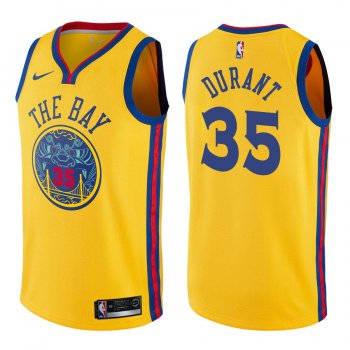 Golden State Warriors #35 Kevin Durant City Jersey