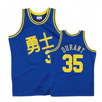 Golden State Warriors #35 Kevin Durant Chinese New Year Jersey