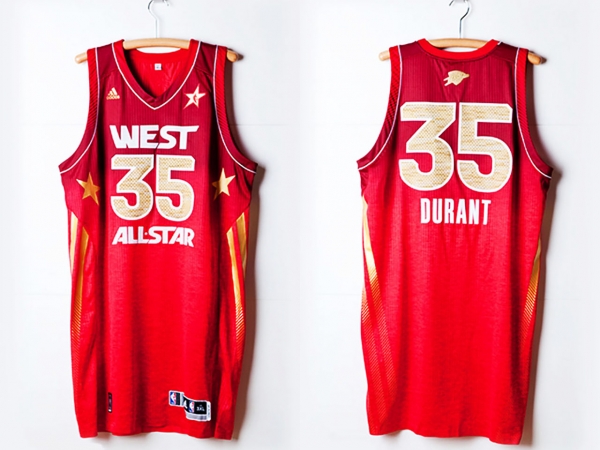 Oklahoma City Thunder #35 Kevin Durant All-Star Jersey