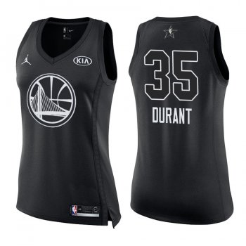 Women's Golden State Warriors #35 Kevin Durant All-Star Jersey