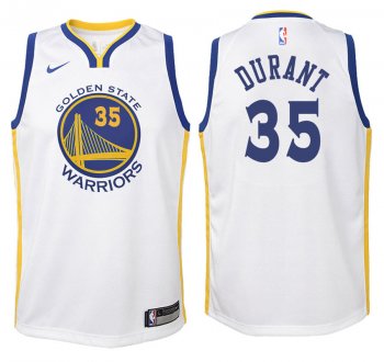 Youth Golden State Warriors #35 Kevin Durant Association Jersey