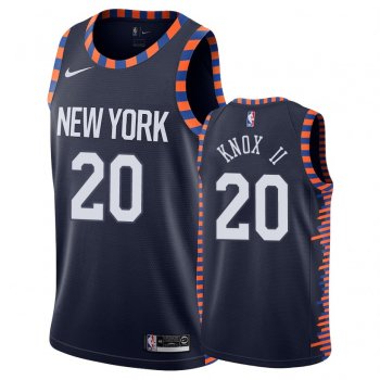 New York Knicks #20 Kevin Knox II City Jersey