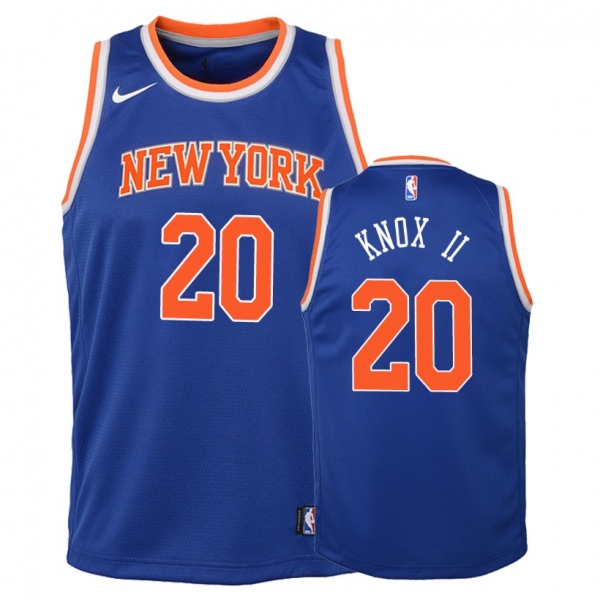 Youth New York Knicks #20 Kevin Knox II Icon Jersey