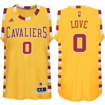 Cleveland Cavaliers #0 Kevin Love Hardwood Classics Jersey