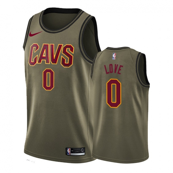 Cleveland Cavaliers #0 Kevin Love Salute to Service Jersey