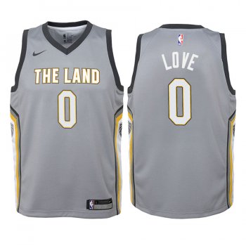 Youth Cleveland Cavaliers #0 Kevin Love City Jersey