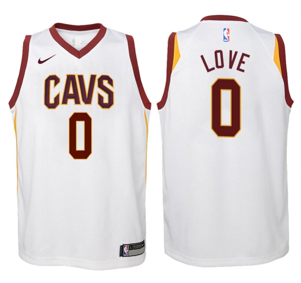 Youth Cleveland Cavaliers #0 Kevin Love Association Jersey