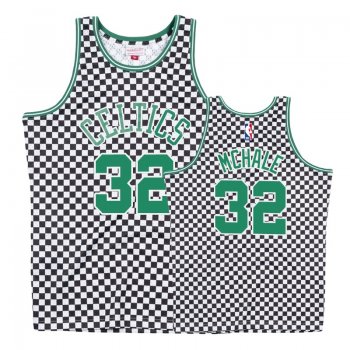 Boston Celtics #32 Kevin McHale Checkerboard Jersey