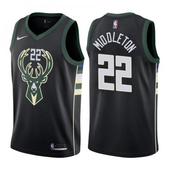 Milwaukee Bucks #22 Khris Middleton Statement Jersey