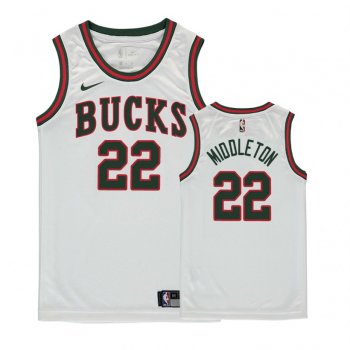 Youth Milwaukee Bucks #22 Khris Middleton Classic Jersey