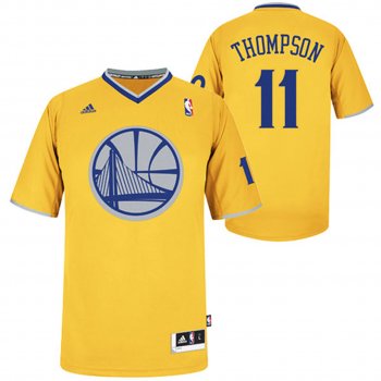 Golden State Warriors #11 Klay Thompson Christmas Jersey