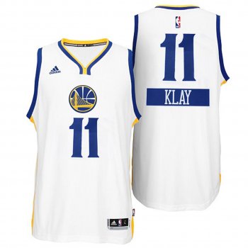 Golden State Warriors #11 Klay Thompson Christmas Jersey