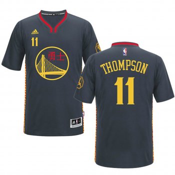 Golden State Warriors #11 Klay Thompson Hardwood Classics Jersey