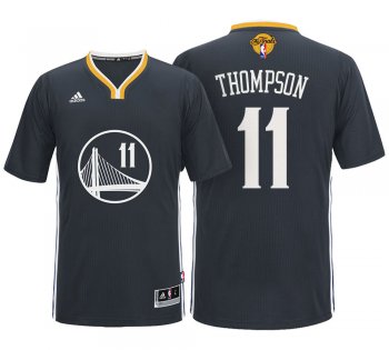 Golden State Warriors #11 Klay Thompson Hardwood Classics Jersey