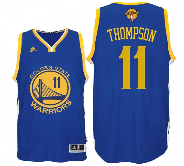 Golden State Warriors #11 Klay Thompson Hardwood Classics Jersey