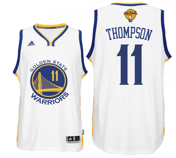 Golden State Warriors #11 Klay Thompson Home Jersey