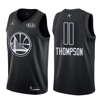 2018 All-Star Golden State Warriors Klay Thompson #11 Black Jersey