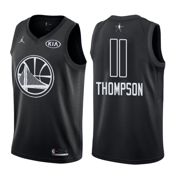 2018 All-Star Golden State Warriors Klay Thompson #11 Black Jersey