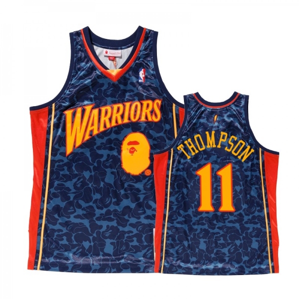 Golden State Warriors #11 Klay Thompson BAPE Jersey